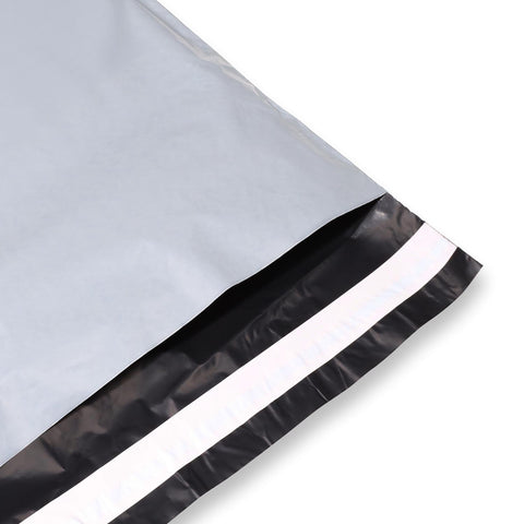 Baskısız Cepsiz Gri Kargo Poşeti 30x37+5 cm - 100 Adet