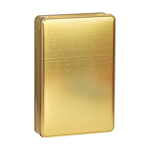 Gold Metal Kutu 26,5x17,5x4,5 cm