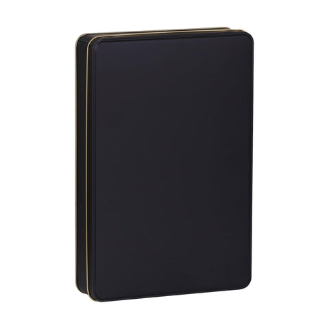 Mat Siyah Metal Kutu 26,5x17,5x4,5 cm